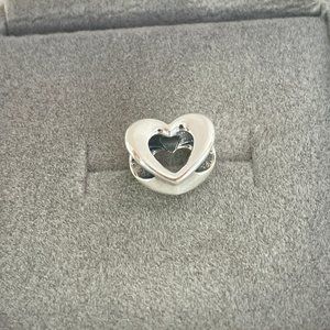 Pandora Radiant Open Heart Charm